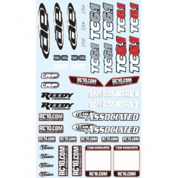 Team Associated Decals TEAM ASSOCIATED TC6.1 SPECIAL 2012